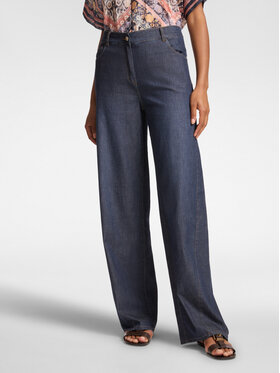 Elena Mirò Elena Mirò Jeansy P505P000336N034 Niebieski Flare Fit
