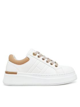 Tommy Hilfiger Tommy Hilfiger Sneakers Low Cut Lace-Up Sneaker T3A9-33751-1355 M Bianco