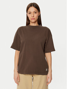 Champion Champion T-Shirt 117449 Braun Loose Fit
