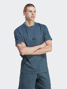 adidas adidas T-shirt IJ6130 Turquoise Regular Fit