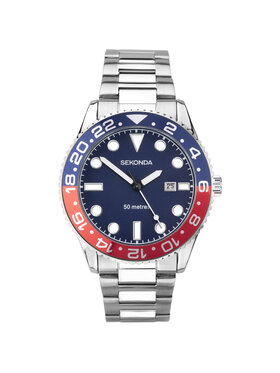 Sekonda Sekonda Zegarek 30196 Srebrny
