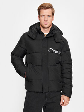 Calvin Klein Jeans Calvin Klein Jeans Geacă de iarnă Essentials J30J323708 Negru Regular Fit