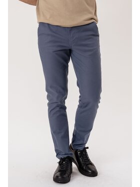 TeeShoppen TeeShoppen Chinosy 'Perform Collection' Niebieski Slim Fit