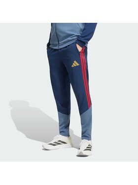 adidas adidas Spodnie materiałowe 168868 Niebieski jasny Regular Fit
