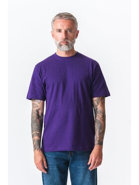 TeeShoppen TeeShoppen T-Shirt 'Oversized Collection' Fioletowy Oversize