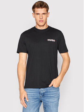 Hugo Hugo T-Shirt Drando 50471554 Czarny Comfort Fit