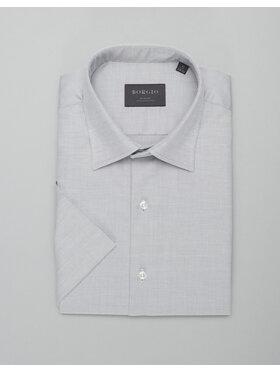 Borgio Borgio Koszula canosa Szary Slim Fit