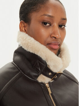 Μπουφάν από απομίμηση δέρματος Fracomina φωτογραφία