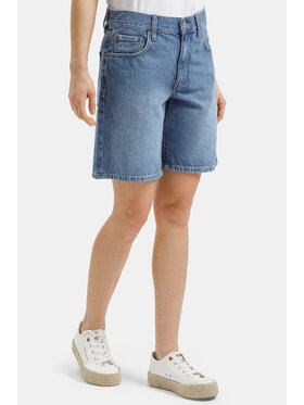 Cross Jeans Cross Jeans Szorty jeansowe A 704-012 Niebieski
