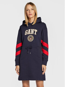 Gant Gant Rochie tricotată Crest Shield 4203330 Bleumarin Regular Fit