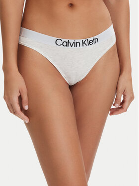 Calvin Klein Underwear Calvin Klein Underwear Stringi LV00QD5292 Pelēks
