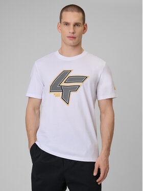 4F 4F T-Shirt CITY Biały Regular Fit
