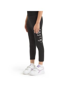 Diadora Diadora Legginsy JG. LEGGINGS GRAFFITI Czarny