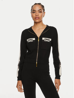 Elisabetta Franchi Elisabetta Franchi Sveter MK-56S-46E2 Čierna Regular Fit