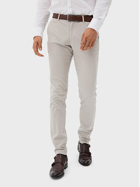 Evenemen Evenemen Chinosy Lukas Beżowy Slim Fit