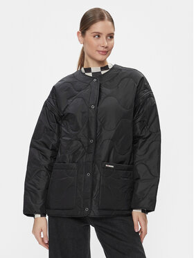 Tommy Jeans Tommy Jeans Geacă Tjw Onion Quilt Liner Jacket DW0DW17235 Negru Regular Fit