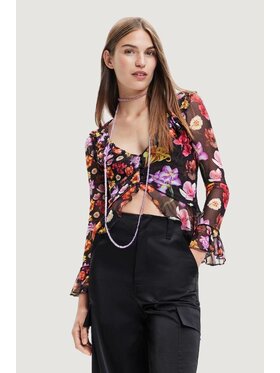 Desigual Desigual T-Shirt TS SALA Różowy Shirt Fit