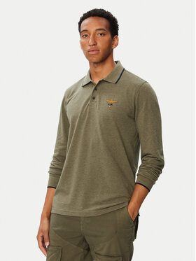 Aeronautica Militare Aeronautica Militare Polo 262PO1653UP00082 Πράσινο Regular Fit