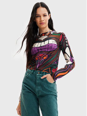 Desigual Desigual Palaidinė Blair 22WWTK35 Spalvota Slim Fit