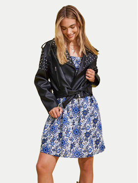 ONLY ONLY Geacă din imitație de piele Destiny 15319914 Negru Regular Fit