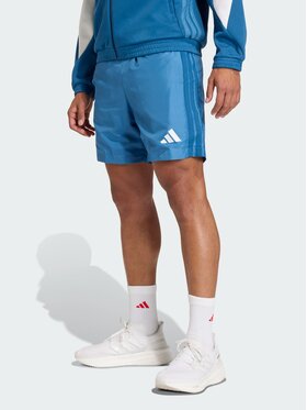 adidas adidas Szorty sportowe 158859 Błękitny Regular Fit