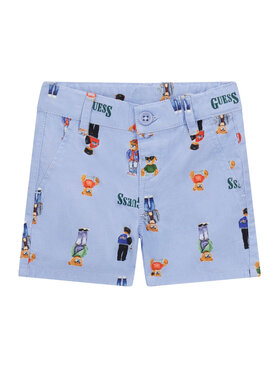 Guess Guess Pantaloncini di tessuto N6RD03 WFY91 Viola Regular Fit