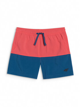 4F 4F Szorty sportowe VIBRANT WARMTH Koralowy Regular Fit