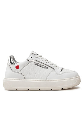 LOVE MOSCHINO LOVE MOSCHINO Сникърси JA15144G1LJC210B Бял