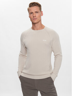 Calvin Klein Calvin Klein Пуловер K10K111477 Бежов Regular Fit