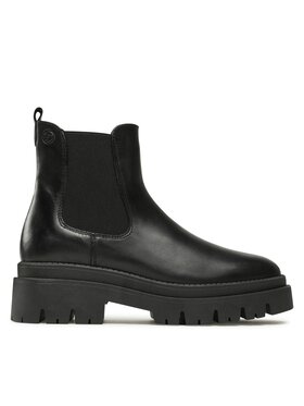 Tamaris Tamaris Kotníková obuv s elastickým prvkem 1-25492-41 Černá