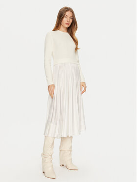 ViCOLO ViCOLO Rochie de zi 77090S Alb Regular Fit