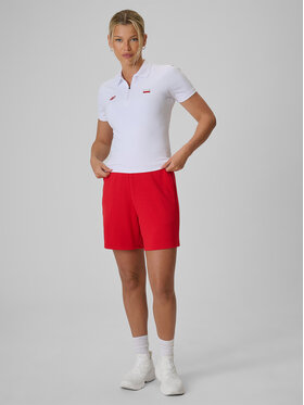 4F 4F Szorty sportowe STREFA KIBICA Czerwony Regular Fit