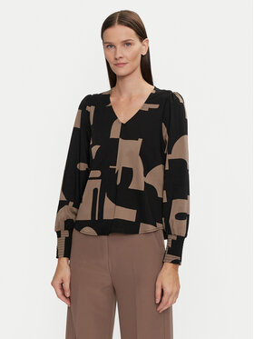 Fransa Fransa Bluzka Natali 20614110 Brązowy Regular Fit