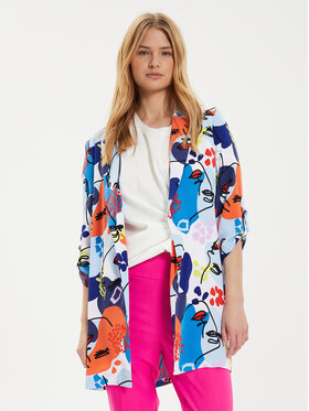 Joseph Ribkoff Joseph Ribkoff Marynarka 241146 Kolorowy Relaxed Fit