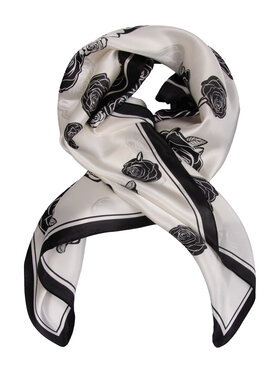 ALLORA BE UNIQUE ALLORA BE UNIQUE Foulard seta Bianco