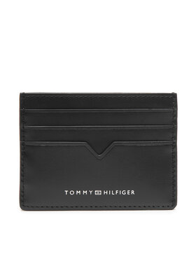 Tommy Hilfiger Tommy Hilfiger Etui na karty kredytowe Th Modern Leather Cc Holder AM0AM10616 Czarny