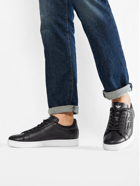 EA7 Emporio Armani EA7 Emporio Armani Sneakersy Čierna