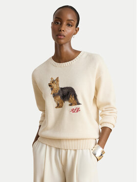 LAUREN RALPH LAUREN LAUREN RALPH LAUREN Maglione 200B27841001 Beige chiaro Relaxed Fit