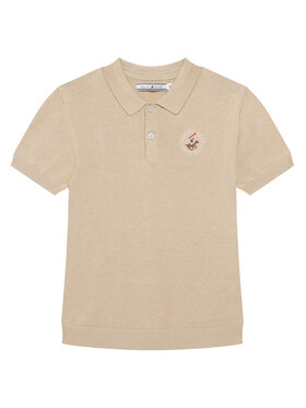 Beverly Hills Polo Club Beverly Hills Polo Club Polo 76B5W0031 Bež Regular Fit