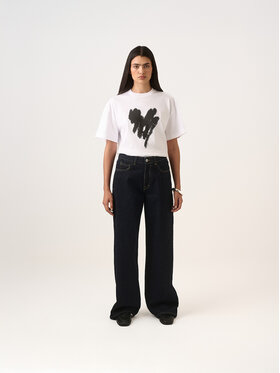 La Mania La Mania Blusa SANDER Bianco Classic Fit