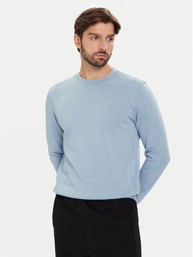 BOSS BOSS Суитшърт Westart 50509323 Светлосиньо Relaxed Fit