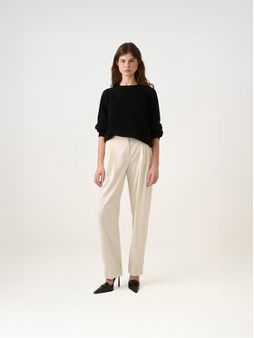 La Mania La Mania Sweter CURTSY Czarny Classic Fit