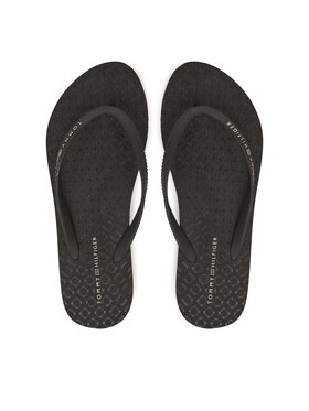 Tommy Hilfiger Tommy Hilfiger Varbavahesandaalid Hilfiger Strap Beach Sandal FW0FW08736 Must