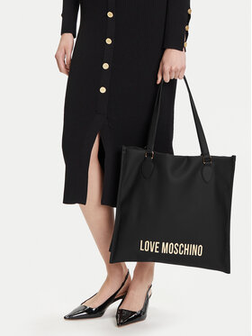 LOVE MOSCHINO LOVE MOSCHINO Ročna torba JC4020PP1NKD0000 Črna