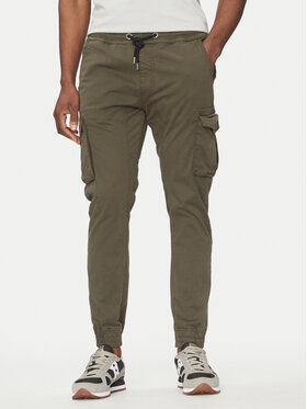 Alpha Industries Alpha Industries Jogger nohavice Twill 116202 Sivá Regular Fit