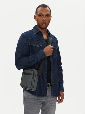 Tommy Hilfiger Tommy Hilfiger Мъжка чантичка Th Repreve Mini Reporter AM0AM13465 Сив