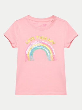 OVS OVS T-Shirt 1984405 Różowy Regular Fit