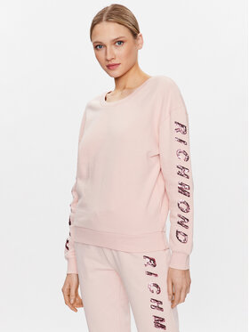 John Richmond John Richmond Суитшърт UWP23045FE Розов Modern Fit
