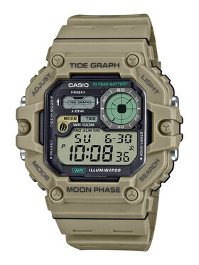 Casio Casio Ρολόι WS-1700H-5AVEF Πράσινο