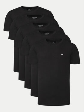 Jack & Jones Jack & Jones Komplet t-shirtów Brody 12190468 Czarny Regular Fit